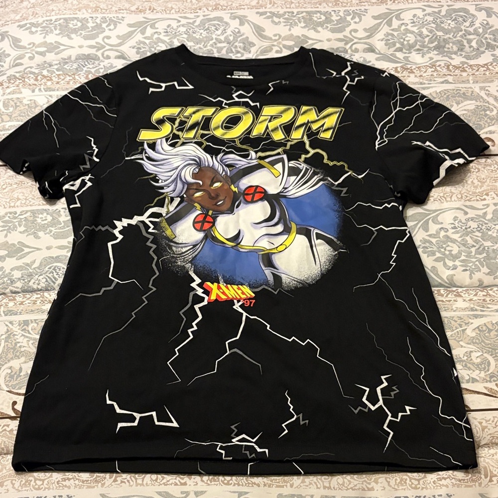 Black Storm Graphic Long Sleeve Tee